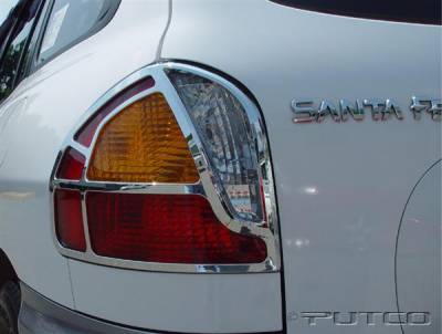 Hyundai Santa Fe Putco Taillight Covers - 408102