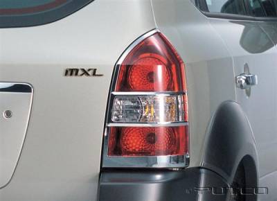 Hyundai Tucson Putco Taillight Covers - 408202