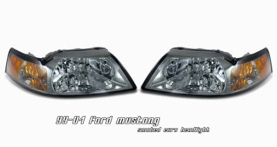 Ford Mustang Option Racing Headlight - 10-18183