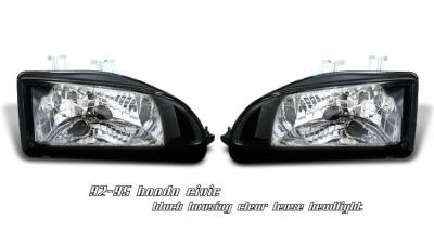 Honda Civic Option Racing Headlight - 10-20197