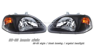 Honda Civic Option Racing Headlight - 10-20200