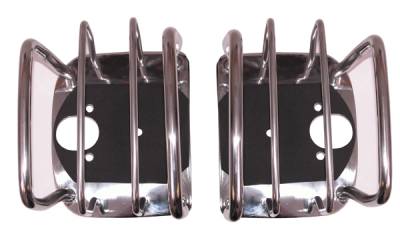 Rugged Ridge Euro Guard Kit - Tail Light Guard - Stainless Steel - 11103-02