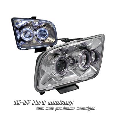 Ford Mustang Option Racing Projector Headlight - 11-18159