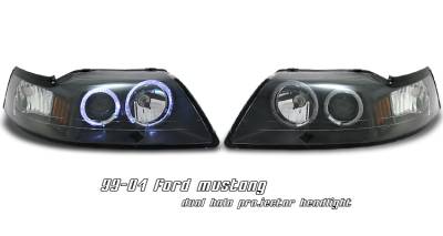 Ford Mustang Option Racing Projector Headlight - 11-18173
