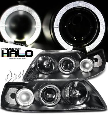 Ford Mustang Option Racing Projector Headlight - 11-18293