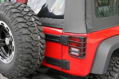 Rugged Ridge Euro Guard Kit - Tail Light Guard - Black - 11226-02