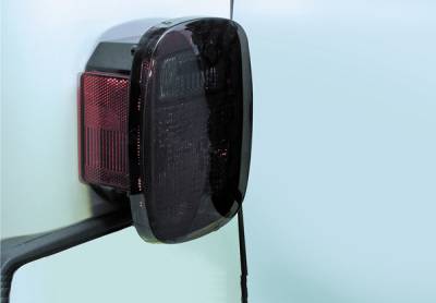 Rugged Ridge Tail Light Black Out - Smoke - 11354-01
