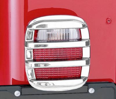 Rugged Ridge Tail Light Guard - Chrome - 11354-03
