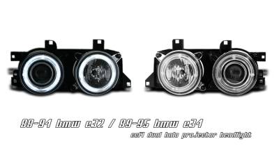 BMW 5 Series Option Racing CCFL Projector Headlight - 12-12105