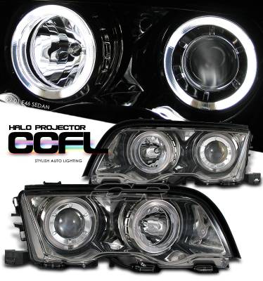 BMW 3 Series Option Racing CCFL Projector Headlight - 12-12115