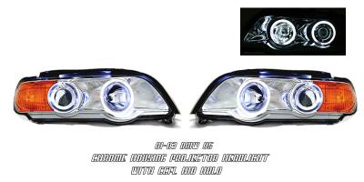 BMW X5 Option Racing CCFL Projector Headlight - 12-12119