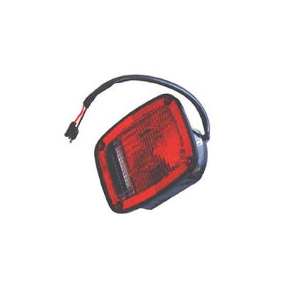 Omix Tail Light - Black - Right - 12403-04