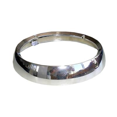 Omix Headlight Bezel - Chrome - 12419-02