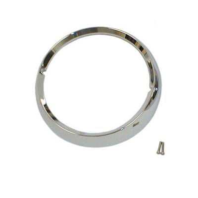 Omix Headlight Bezel - Chrome - 12419-03