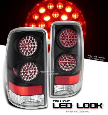 GMC Yukon Option Racing LED Look Taillight - 17-19232