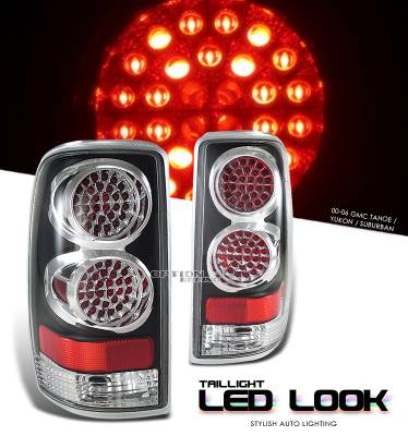 GMC Yukon Option Racing LED Look Taillight - 17-19233