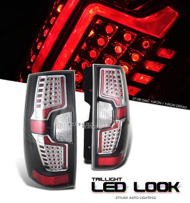 GMC Yukon Option Racing LED Look Taillight - 17-19249