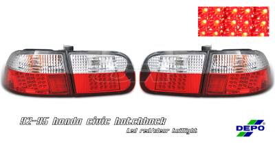 Honda Civic Option Racing Taillight - 17-20265