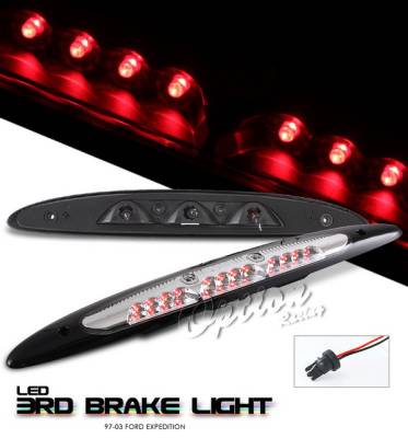 Ford Expedition Option Racing LED Third Brake Light - Chrome - 23-18173