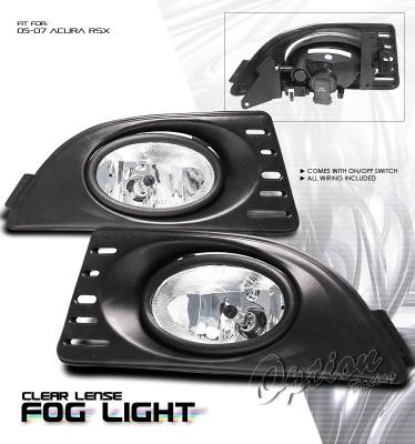 Acura RSX Option Racing Fog Light Kit - 28-10190