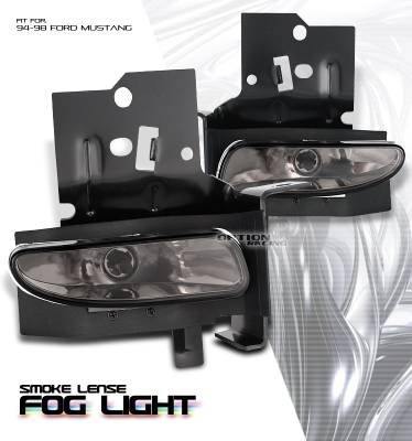 Ford Mustang Option Racing Fog Light Kit - 28-18120