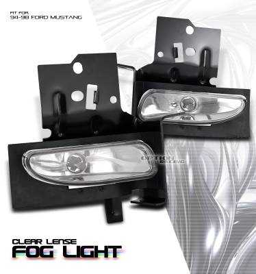 Ford Mustang Option Racing Fog Light Kit - 28-18122