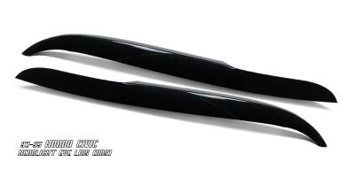 Honda Civic Option Racing Headlight Eyelids - 49-20109