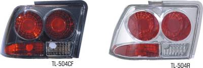 Ford Mustang Pilot Carbon Fiber Look Taillight - Pair - TL-504CF