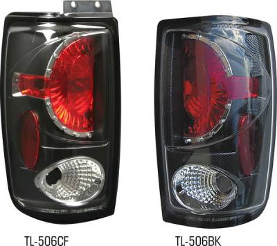 Ford Expedition Pilot Black Taillight - Pair - TL-506BK