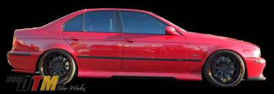 DTM Fiberwerkz - BMW 5 Series DTM Fiberwerkz HM Style Side Skirts - E39HMSIDE - Image 4
