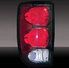 GMC Envoy Pilot Black Taillight - Pair - TL-607BK