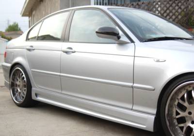 BMW 3 Series DTM Fiberwerkz GTR Style Side Skirts - E46 GTR SIDE