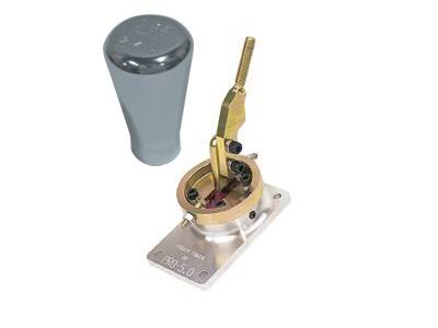 Ford Mustang Pro-5 Shifter and Polished Billet Shift Knob Combo Pack - 51009
