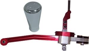 Ford Mustang Pro-5 Super Shifter and Polished Billet Shift Knob Combo Pack - 51012