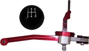 Ford Mustang Pro-5 Super Shifter and Black Billiard Ball Shift Knob Combo Pack - 51013