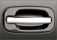 Grippin Billet Tailgate Handle OE Smooth Style - Brushed Chrome - Each - 31353