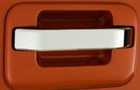 Grippin Billet Tailgate Handle OE Smooth Style - Brushed Chrome - Each - 32353