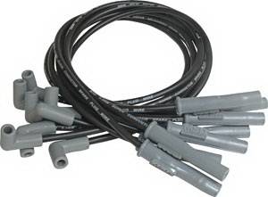 Ford MSD Ignition Wire Set - Black Super Conductor - HEI - 31323