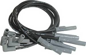 Ford MSD Ignition Wire Set - Black Super Conductor - HEI - 31343