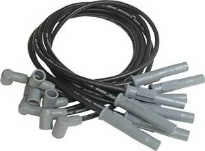 Chevrolet MSD Ignition Wire Set - Black Super Conductor - Socket - 31373