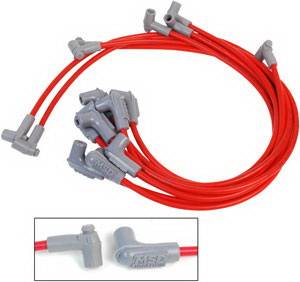 Chevrolet Corvette MSD Ignition Wire Set - Super Conductor - HEI - 31769