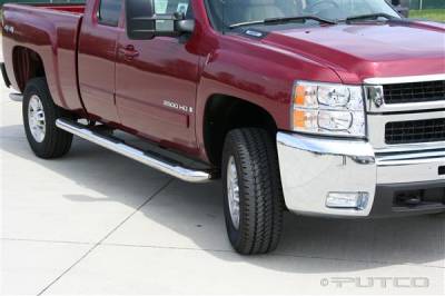 Putco - Chevrolet Silverado Putco Boss Bar Side Steps - Wheel to Wheel - 44290 - Image 3