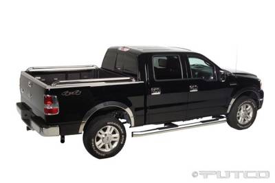Ford F150 Putco Boss Bar Side Steps - Wheel to Wheel - 45137