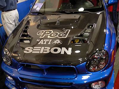 Subaru Impreza CW Seibon Carbon Fiber Body Kit- Hood!! HD0203SBIMP-CW