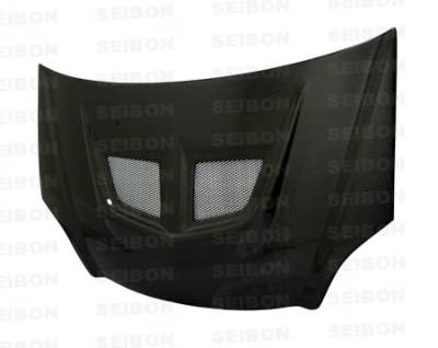 Honda Civic Seibon EVO Style Carbon Fiber Hood - HD0204HDCVSI-EVO