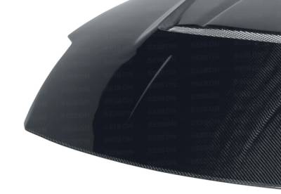 Seibon - Nissan 370Z Seibon VSII Style Carbon Fiber Hood - HD0205NS350-VSII - Image 3