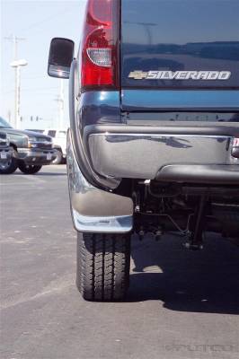 Chevrolet Silverado Putco Form Fitted Mud Skins - Rear - 79537