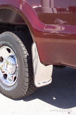 Ford F250 Superduty Putco Form Fitted Mud Skins - Front - 79605