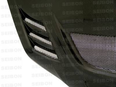 Seibon - Mitsubishi Lancer CW Seibon Carbon Fiber Body Kit- Hood!! HD0305MITEVO8-CW - Image 3