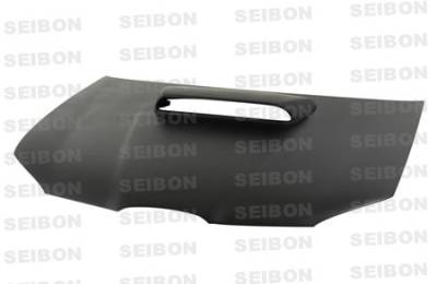 Seibon - Subaru Impreza Seibon OEM Style Dry Carbon Fiber Hood - HD0607SBIMP-OE-DRY - Image 3